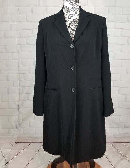 Ralph Lauren Jackets & Blazers - Ralph Lauren button front lined long sleeve jacket